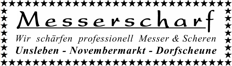 Messerscharf Messerscharf