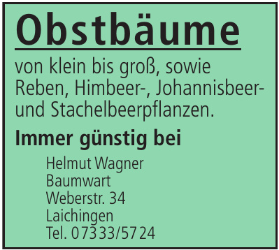 Helmut Wagner Baumwart Helmut Wagner Baumwart
