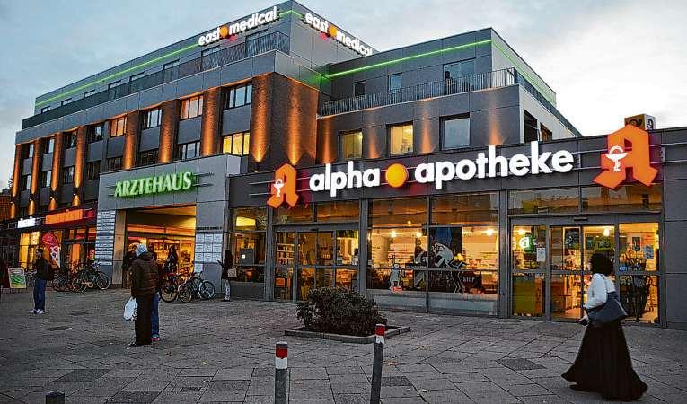 Die Alphapoint Apotheke im Ärztehaus am Öjendorfer Weg Foto: privat