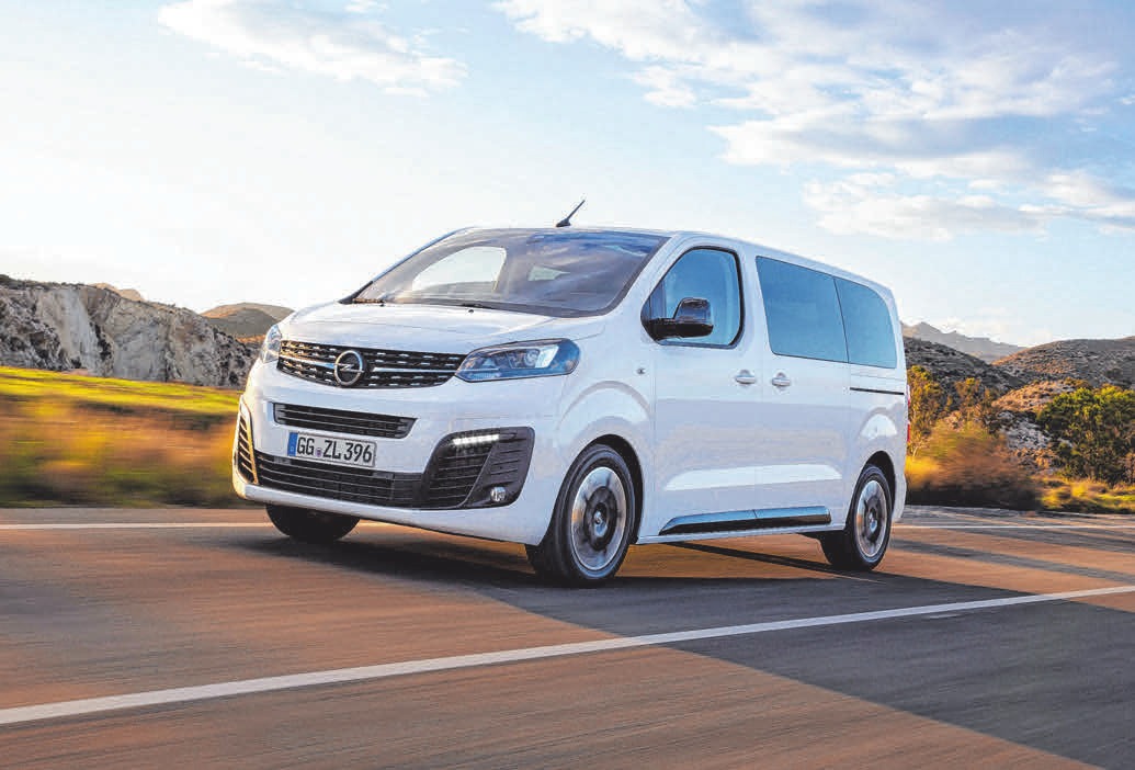 Der neue Opel Zafira Life. FOTO: OPEL Der neue Opel Zafira Life. FOTO: OPEL