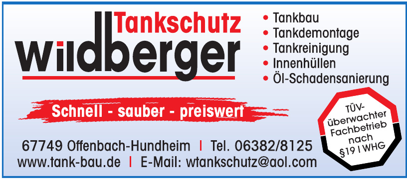 Tankschutz Wildberger