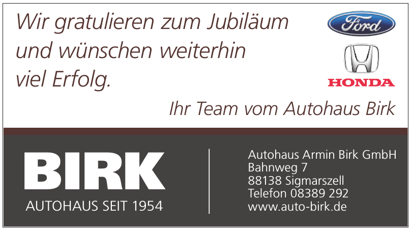 Intensivpflegedienst Lebenswert GmbH Autohaus Armin Birk GmbH