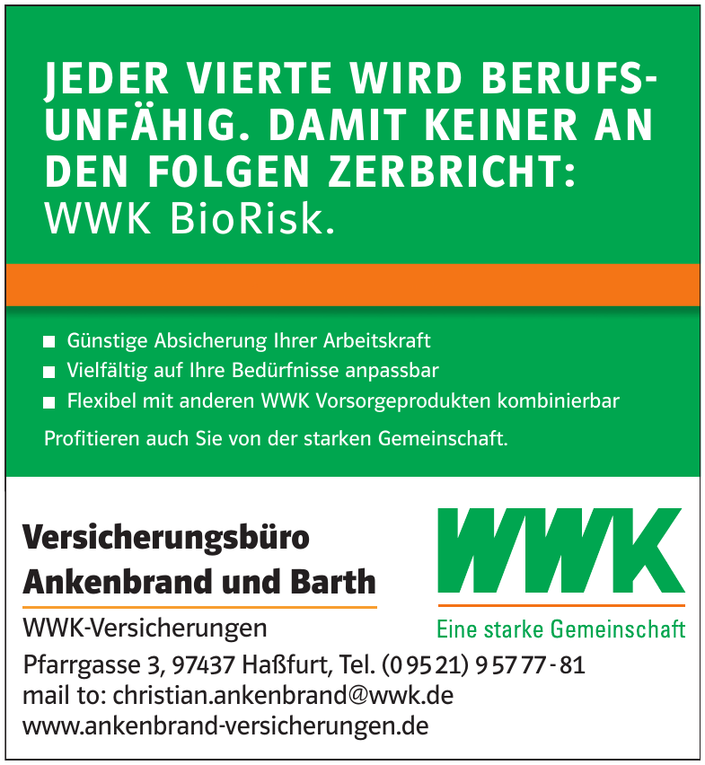 Versicherungsbüro Ankenbrand und Barth Versicherungsbüro Ankenbrand und Barth