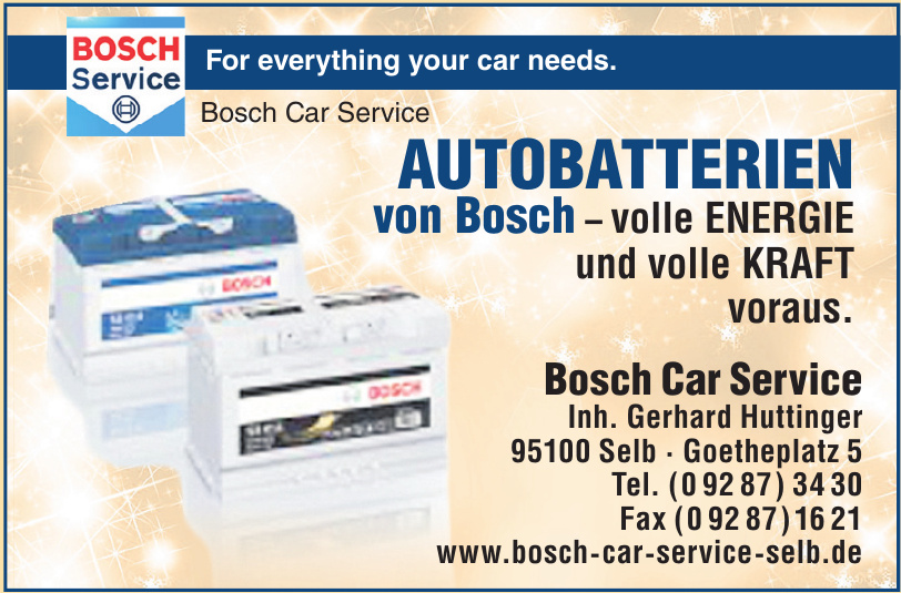 Bosch Car Service Bosch Car Service