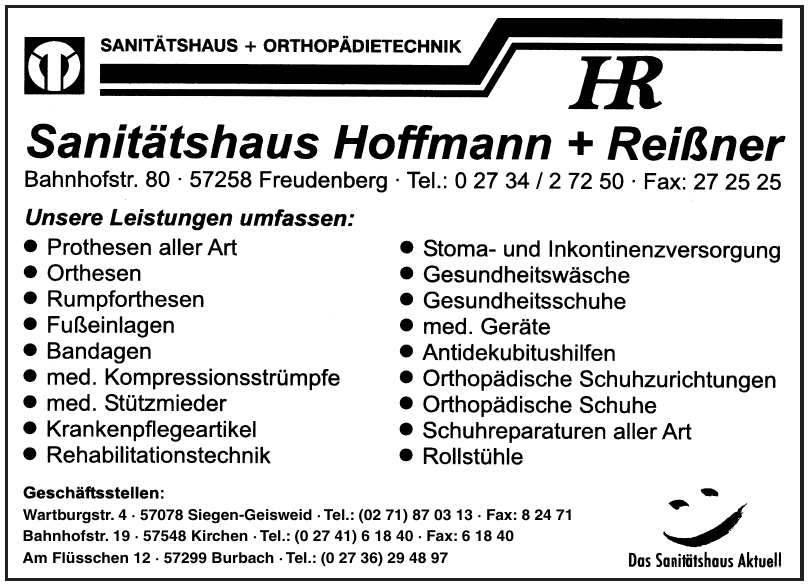 Sanitätshaus Hoffmann + Reißner Sanitätshaus Hoffmann + Reißner