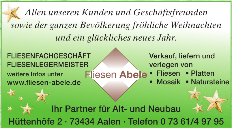 Fliesen Abele GmbH & Co. KG
