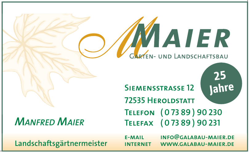 Maier Garten- und Landschaftsbau Maier Garten- und Landschaftsbau
