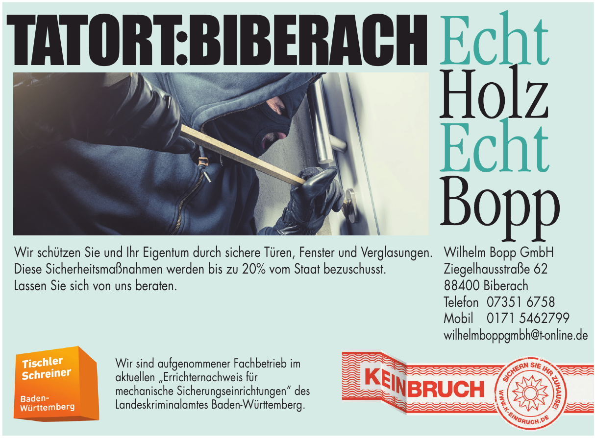 Wilhelm Bopp GmbH Wilhelm Bopp GmbH