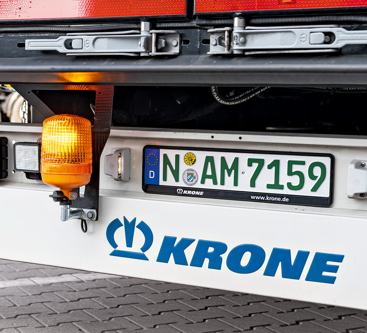 Premium in all sectors: With its broad product portfolio, Krone is able to fulfil all the wishes of Nuremberg’s hauliers with an all-rounder trailer.