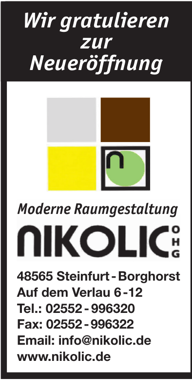 Nikolic OHG Nikolic OHG