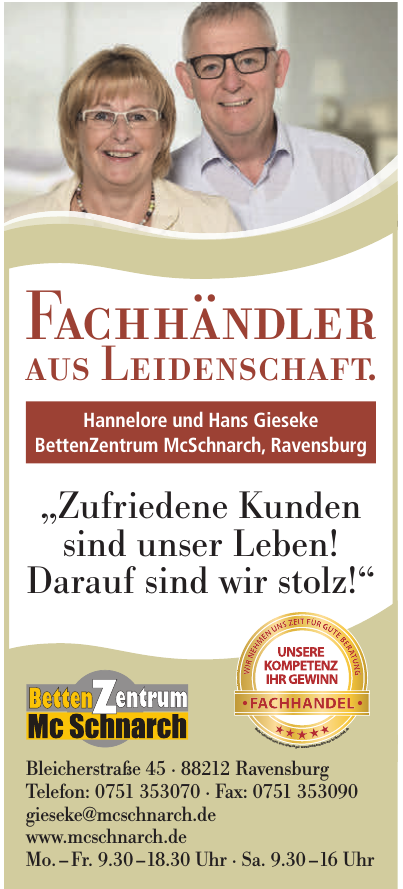 Betten Zentrum Mc Schnarch