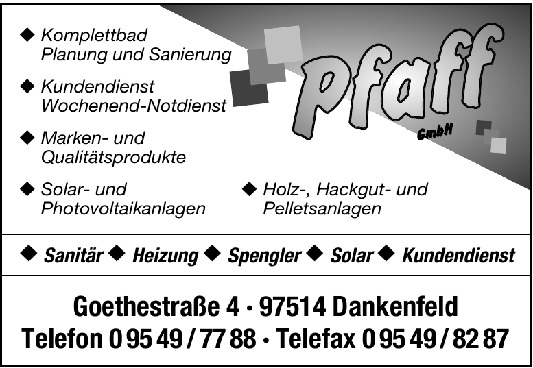 Pfaff GmbH Pfaff GmbH