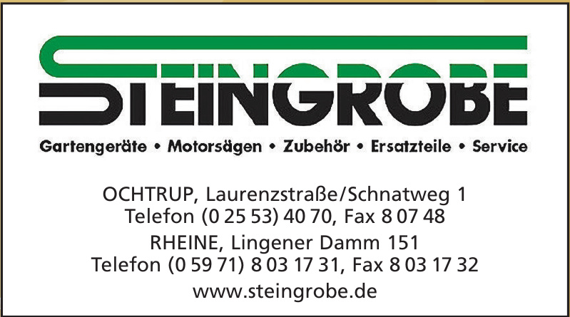 Steingrobe Steingrobe
