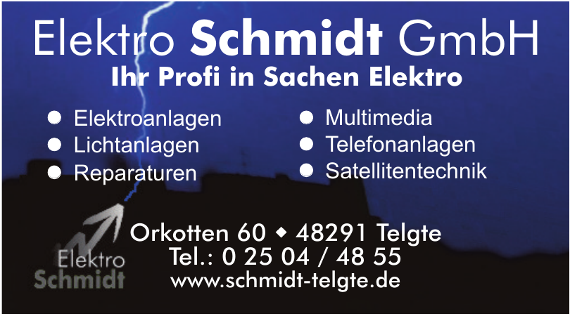 Elektro Schmidt GmbH Elektro Schmidt GmbH