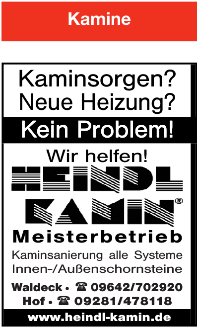 Heindl Kamin Meisterbetrieb Heindl Kamin Meisterbetrieb