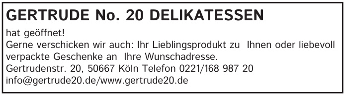 Gertrude No. 20 Gertrude No. 20