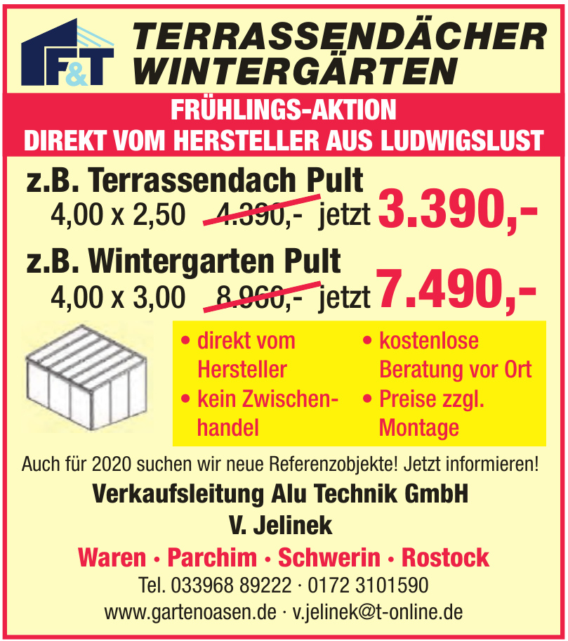 Alu Technik GmbH V. Jelinek Alu Technik GmbH V. Jelinek