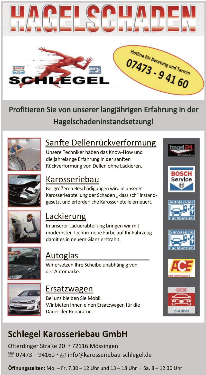 Schlegel Karosseriebau GmbH Schlegel Karosseriebau GmbH