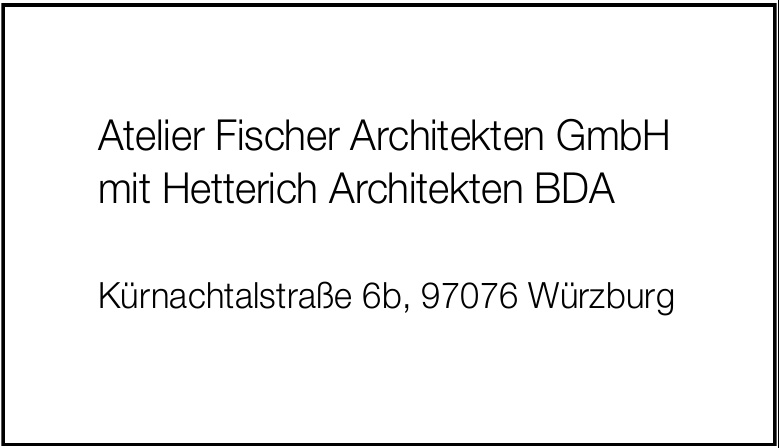 Atelier Fischer Architekten GmbH Atelier Fischer Architekten GmbH