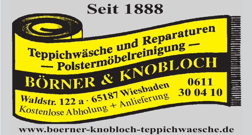 Teppichreinigung Börner & Knobloch G.B.R.