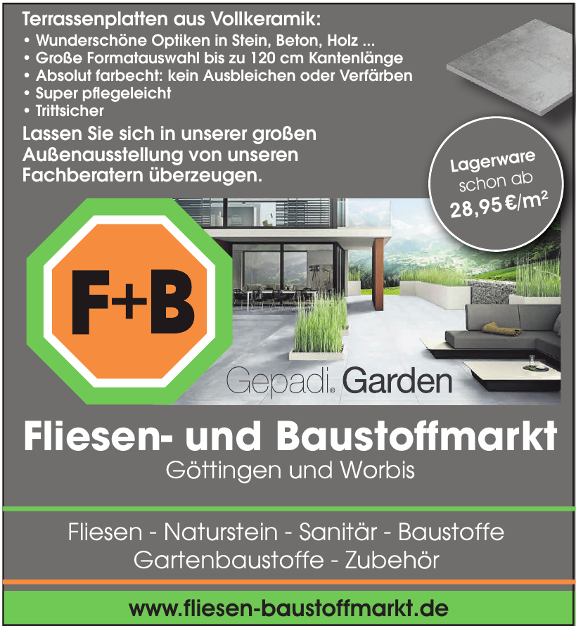 F+B Fliesen- und Baustoffmarkt F+B Fliesen- und Baustoffmarkt