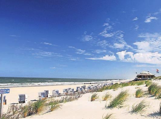 Den Strand bei Kampen ohne Touristenmassen genießen. Den Strand bei Kampen ohne Touristenmassen genießen.