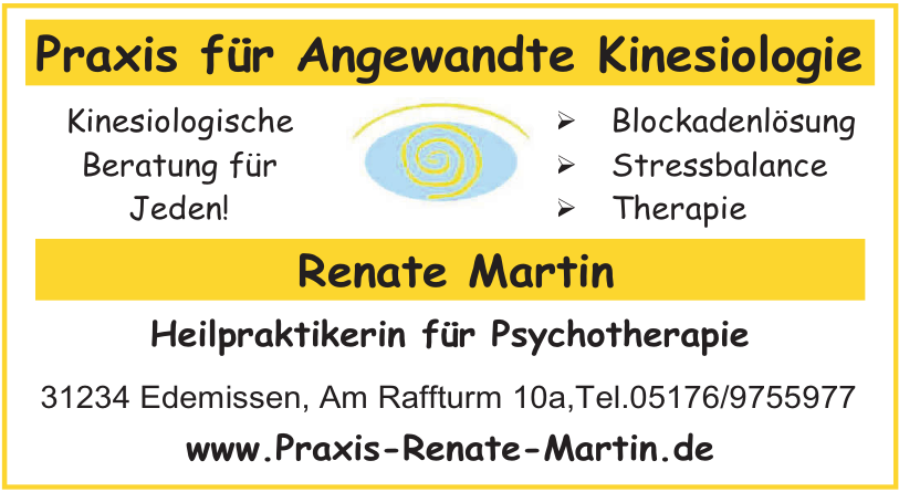 Praxis für Angewandte Kinesiologie Praxis für Angewandte Kinesiologie