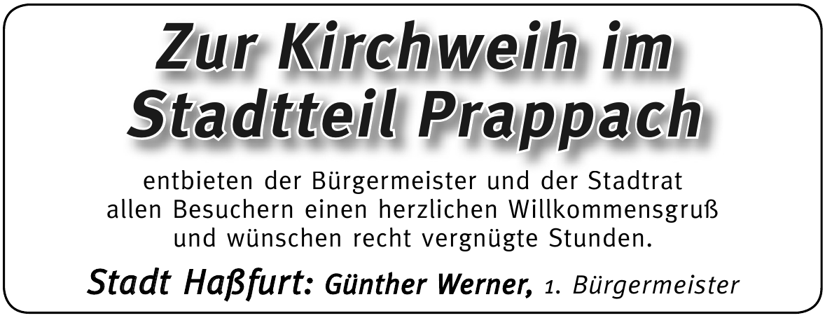 Stadt Haßfurt: Günther Werner Stadt Haßfurt: Günther Werner