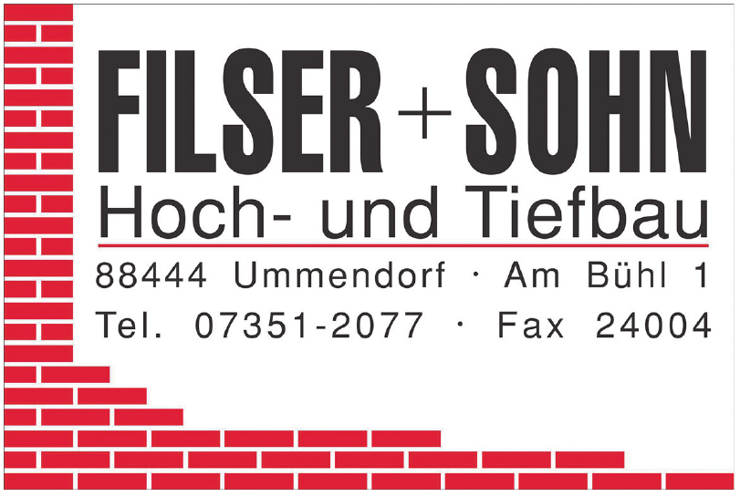 Filser + Sohn Hoch- und Tiefbau Filser + Sohn Hoch- und Tiefbau