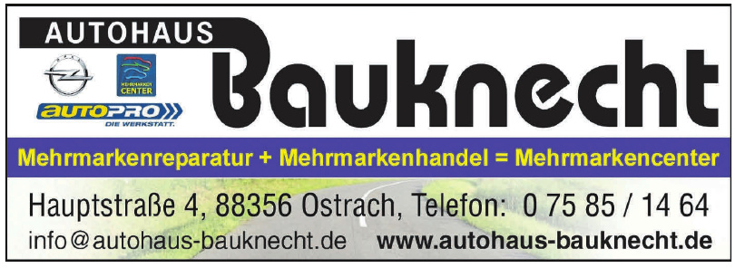 Autohaus Bauknecht Autohaus Bauknecht