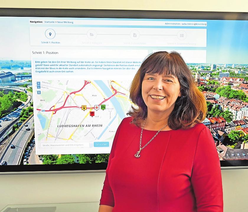 Hat die Stadt im Blick: Oberbürgermeisterin Jutta Steinruck. ARCHIVFOTO: KUNZ Hat die Stadt im Blick: Oberbürgermeisterin Jutta Steinruck. ARCHIVFOTO: KUNZ
