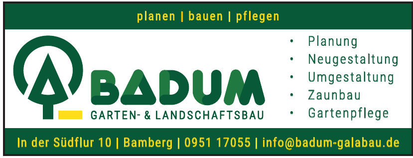 Badum Garten- & Landschatsbau