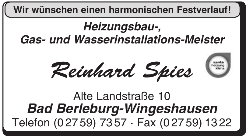 Reinhard Spies Reinhard Spies