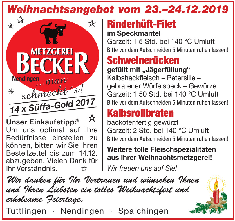 Metzgerei Becker Metzgerei Becker