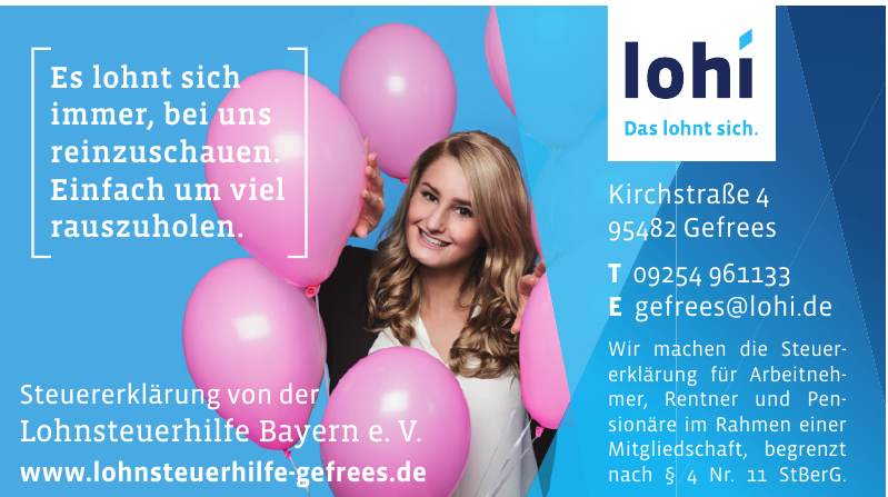 Lohnsteuerhilfe Bayern e. V. Lohnsteuerhilfe Bayern e. V.