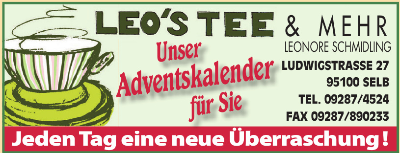 Leo´s Tee & mehr Leonore Schmidling Leo´s Tee & mehr Leonore Schmidling