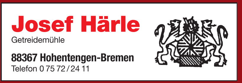 Josef Härle Getreidemühle Josef Härle Getreidemühle