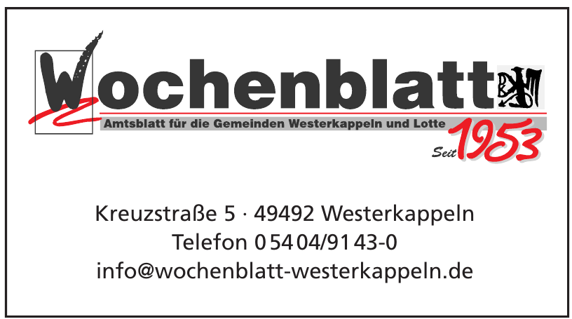 Wochenblatt Wochenblatt