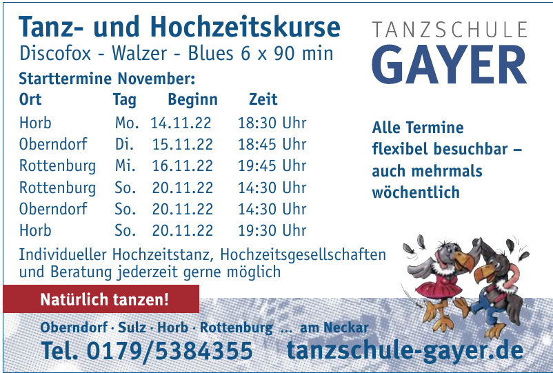 Tanzschule Gayer
