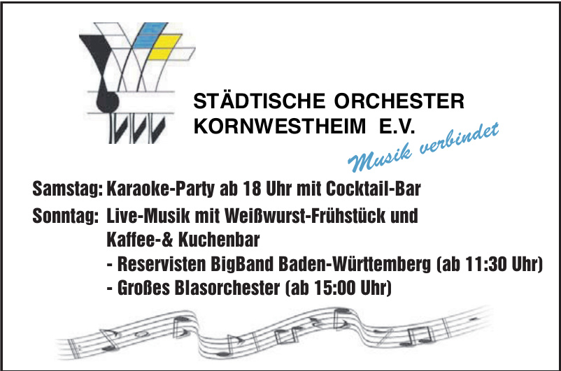 Städtische Orchester Kornwestheim e.V.