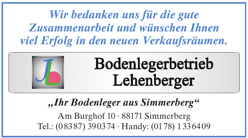 Bodenlegerbetrieb Lehenberger Bodenlegerbetrieb Lehenberger