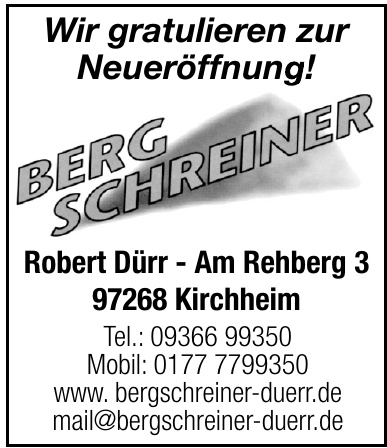 Berg Schreiner Berg Schreiner