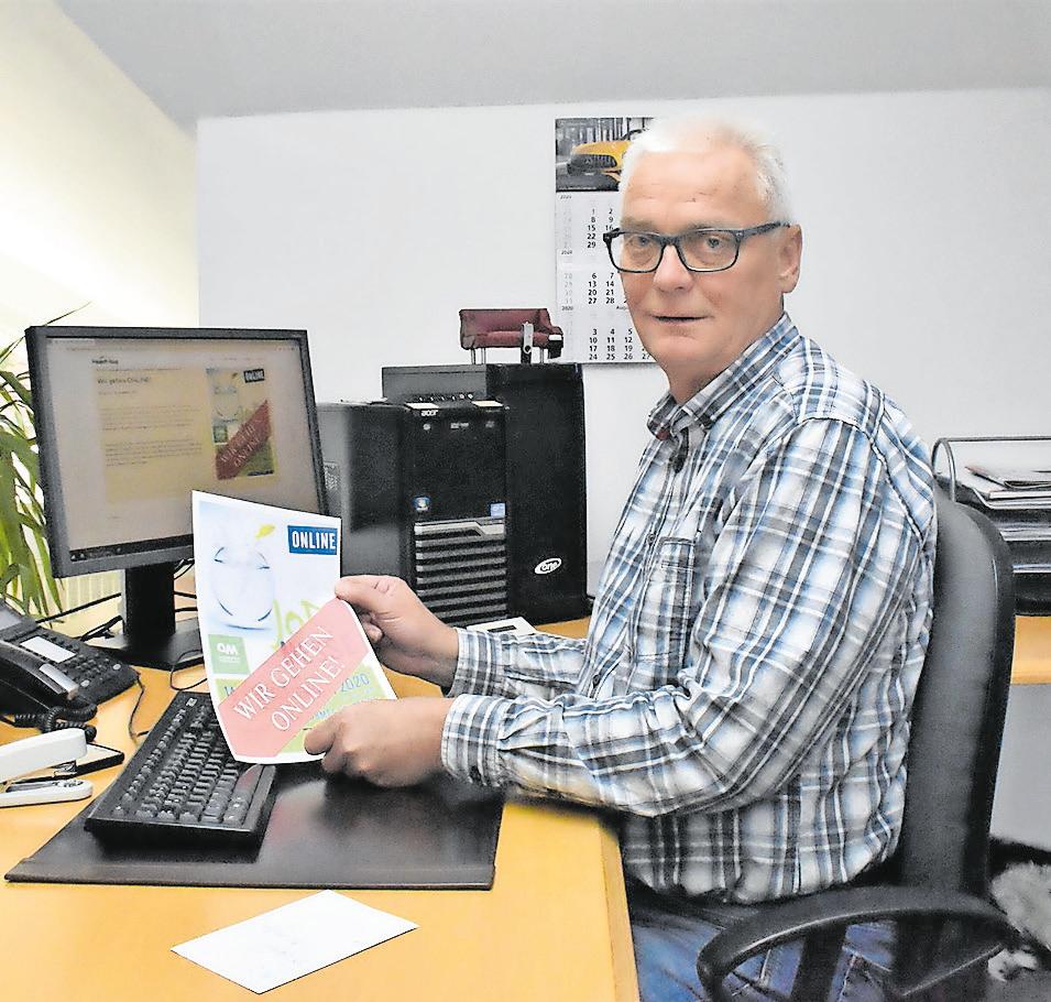 Die Jobmesse Oldenburger Münsterland wird digital: Veranstalter Martin Vorwerk hat ca. 60 Aussteller für das neue Konzept gewinnen können. Foto: Kühn