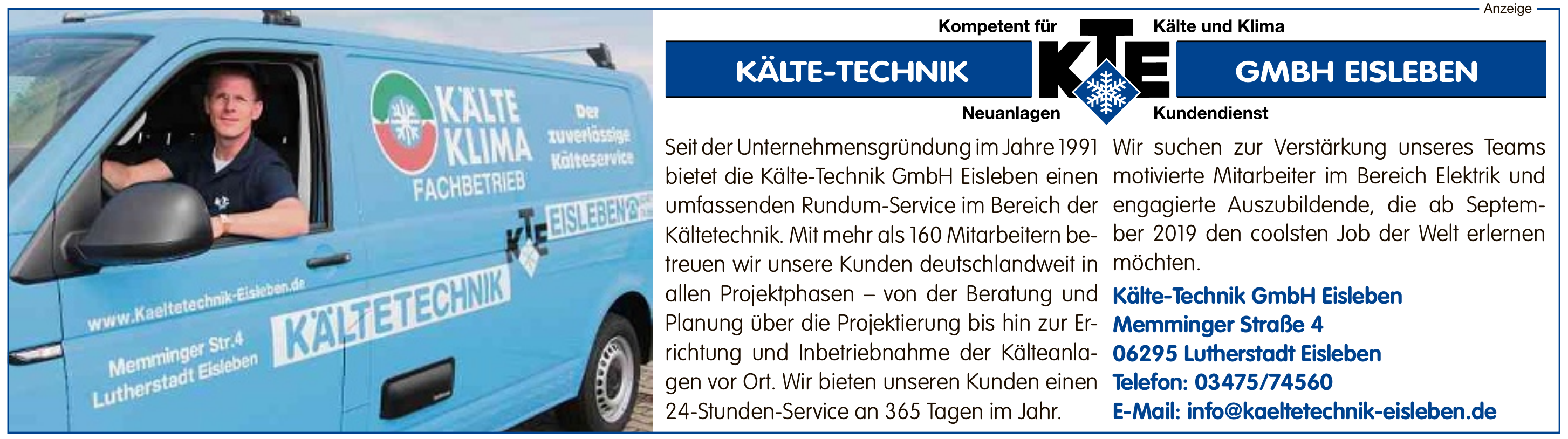 Kälte-Technik GmbH Eisleben Kälte-Technik GmbH Eisleben