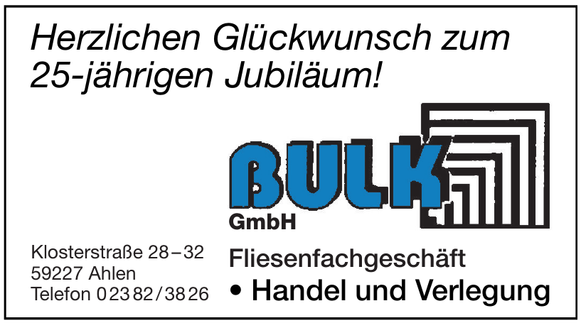 Bulk GmbH Bulk GmbH