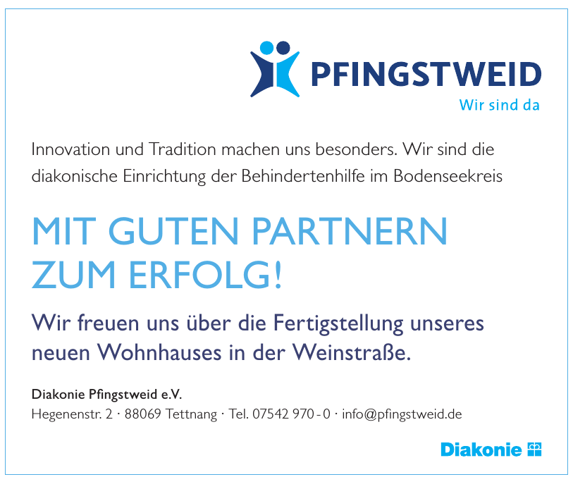 Diakonie Pfingstweid e.V. Diakonie Pfingstweid e.V.