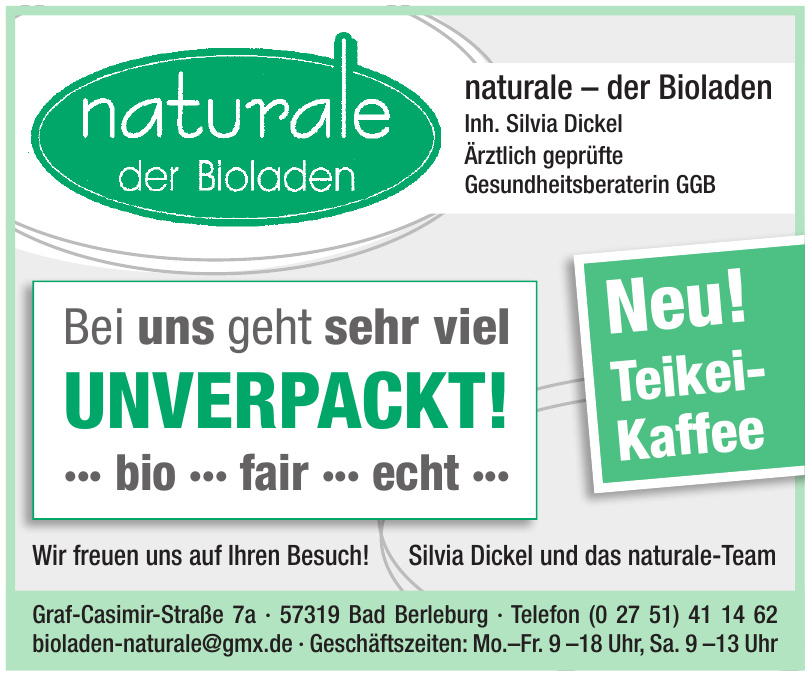 naturale – der Bioladen naturale – der Bioladen