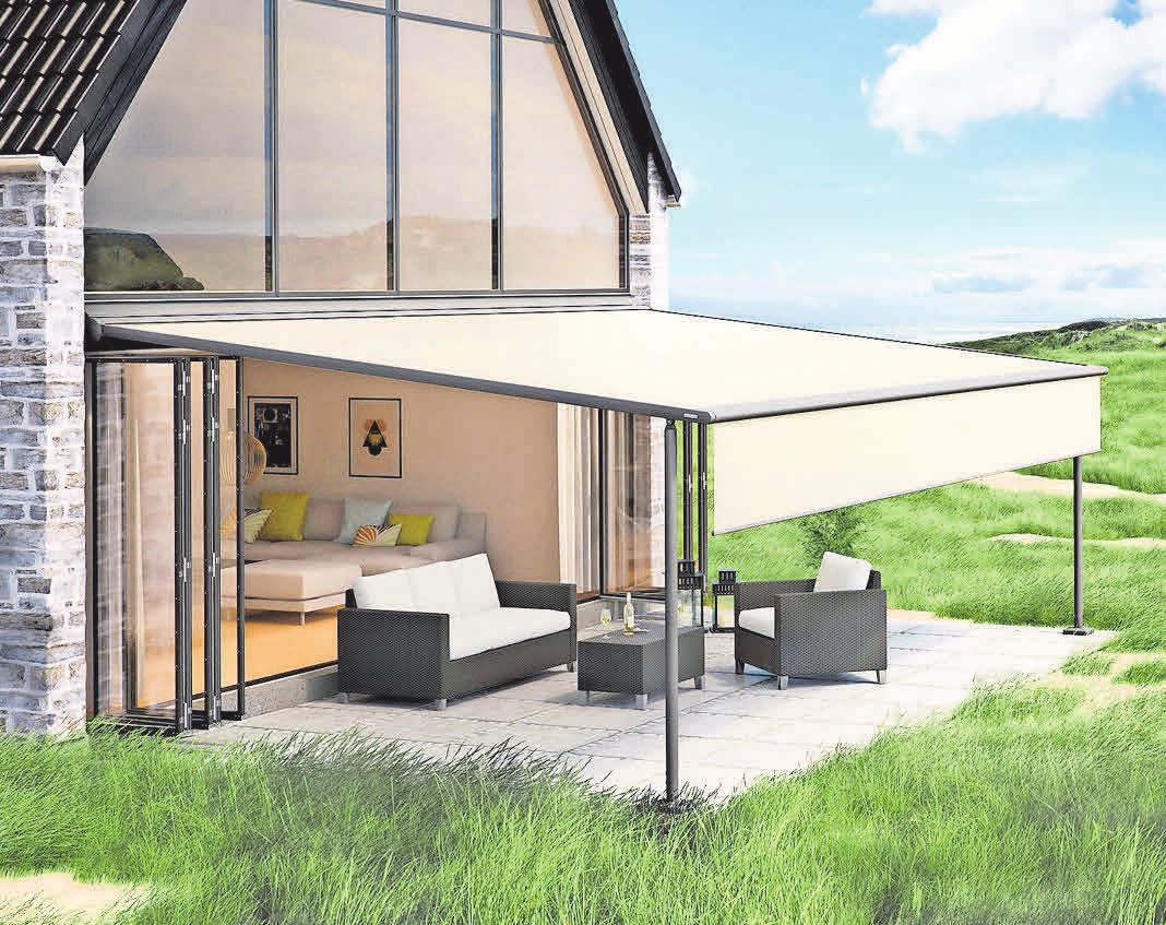 Markilux Pergola mit Schatten plus – der perfekte Sonnenschutz. Foto: markilux Markilux Pergola mit Schatten plus – der perfekte Sonnenschutz. Foto: markilux