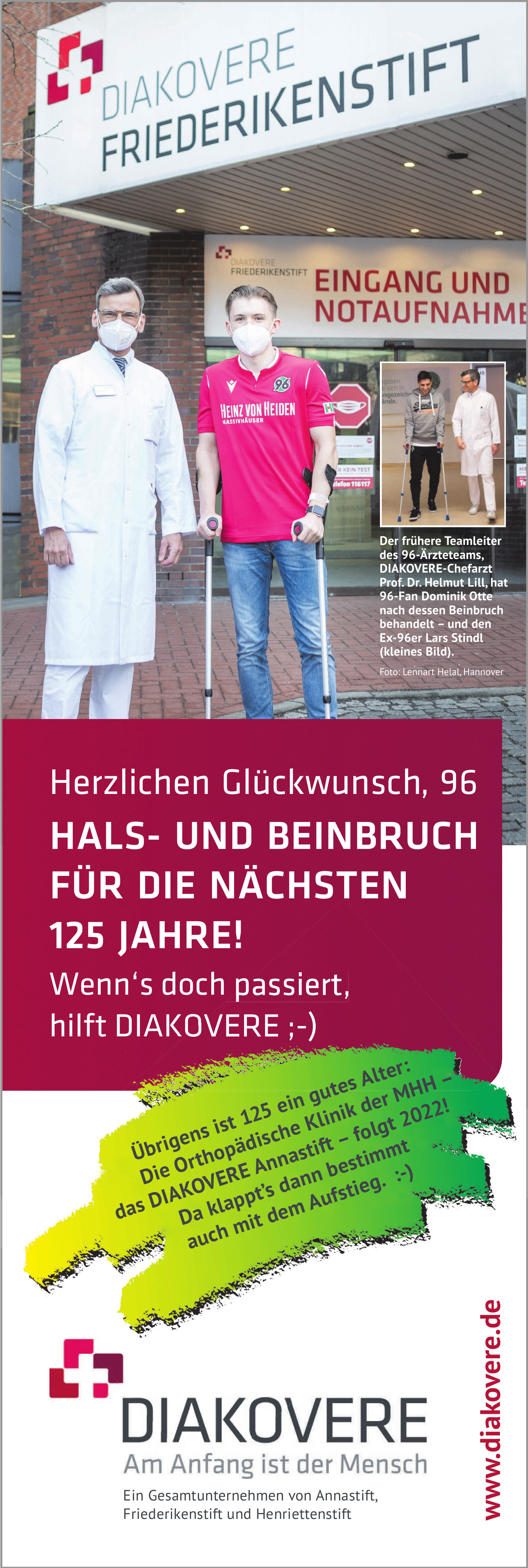 Die Orthopädische Klinik Diakovere Die Orthopädische Klinik Diakovere