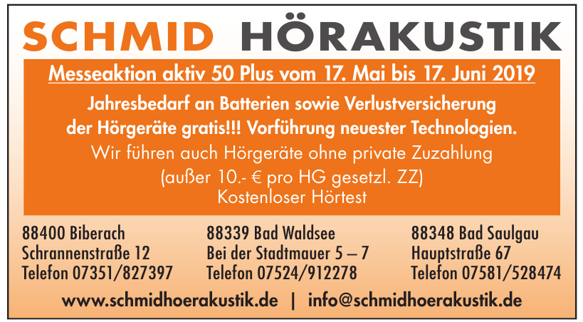 Schmid Hörakustik Schmid Hörakustik